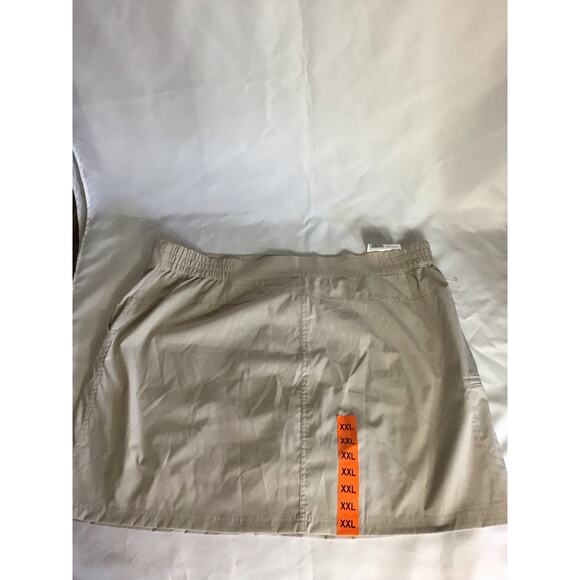 32 degrees Women Lightweight Golf Skort Sz. XXL NWT Beige Activewear Comfort - Picture 2 of 13